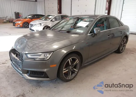 2018 Audi A4 2.0T Tech Ultra Premium/2.0T Ultra Premium from USA, damaged, VIN WAULMAF45JA090353
